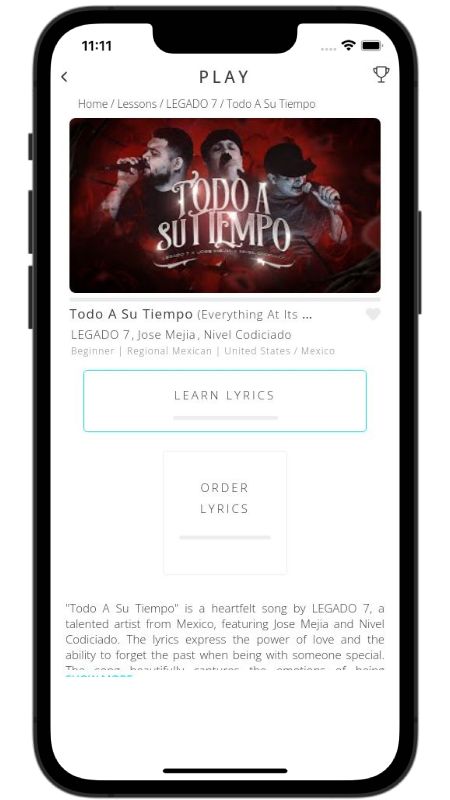 Legado 7 Todo A Su Tiempo Lyrics English Translation